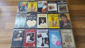 COLLECTION OF 15 CASSETTE TAPES VARIOUS ARTISTS 1960 S -1980 s - Picture 1 of 3