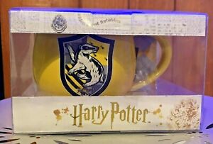 Harry Potter Ceramic House Crest Hufflepuff Boxed Mug and Coaster Set