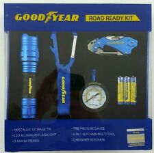 Goodyear Road Ready Kit LED Flashlight Multi-tool Tire Gauge Batteries GY4061