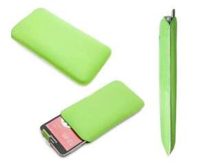caseroxx Slide-Pouch for Samsung Galaxy Note 3 Neo SM-N7505 in green made of fau