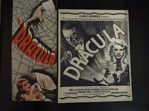 Universal Monsters Dracula Pressbooks Excellent Reproductions