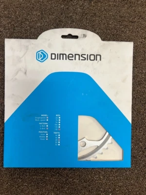 Dimension 48t x 130mm Outer Chainring Silver — 第 1/4 张图片