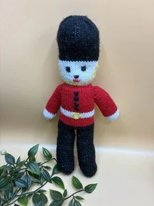 Hand Knitted London Soldier  - Picture 1 of 7