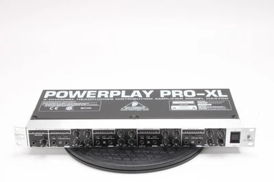 Behringer HA4700 4-Channel ad Alta Potenza Cuffie Mixing & Distribuzione - Immagine 1 di 4