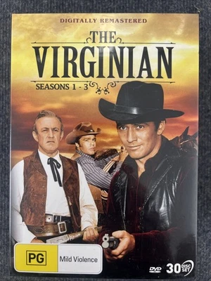 The Virginian - Seasons 1-3 (1,2,3) DVD 30xDisc Box Set UK Compatible - Image 1 of 4