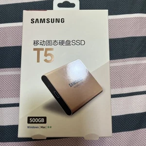 New Samsung T5 Portable External Drives SSD 500GB usb type c and type a - Afbeelding 1 van 2