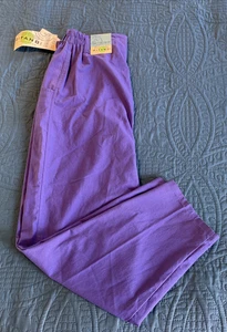 Vintage 90’s GITANO Plus Size Purple Pants 32/18W Short Baggy W Tags - Bild 1 von 23