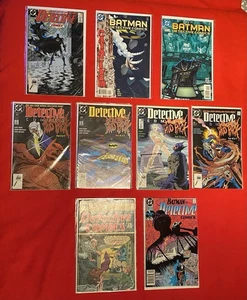 Batman Detective Comics #453, 587, 604-607, 618, 711, 720 Lot of 9 DC Comics - Picture 1 of 21
