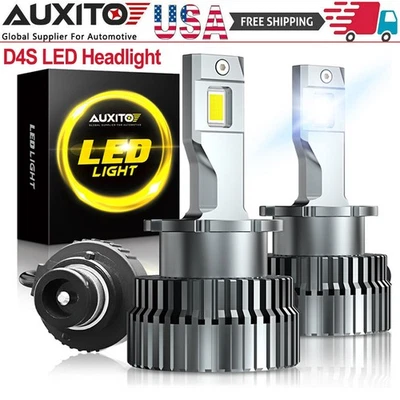 2X D4R/D4S/D4C Headlight Bulb Replace HID Xenon Super White 6000K Conversion Kit - Image 1 of 4