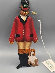 GALLERIE II Metal Fox Hunting Fox With Tag - Picture 1 of 6