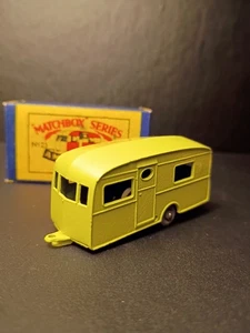 Matchbox #23B Berkeley Cavalier Trl Rare  Lime Green 1957 GPW Crisp Orig B2 Box - Picture 1 of 16