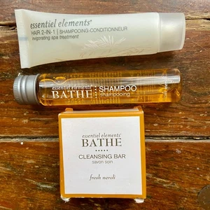 Lot of 3 Essentiel Elements Bathe Fresh Neroli Cleansing Bar Shampoo - Picture 1 of 2