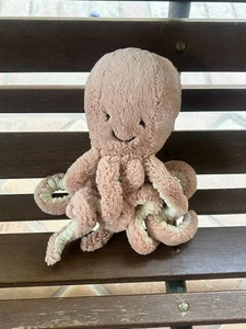 Jellycat Oktopus Plüschtier Odell Stofftier Spielzeug rosa Sammlung nicht mehr produziert klein 12 - Bild 1 von 6