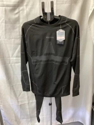 Camisa y pantalones de ciclismo Nooyme negros de compresión de bambú para mujer XXXL Foto 1 de 4