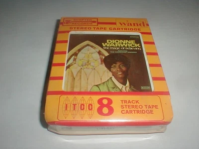 Dionne Warwick BELIEVING Scepter 8 Track Tape SEALED '68 Female Gospel Soul Funk - Image 1 of 4