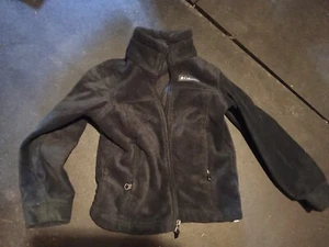 COLUMBIA Youth Childs Fleece Jacket Black Size XXS Extra Extra Small 4/5 - Picture 1 of 3