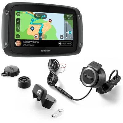 TomTom Rider 550 World Premium-Pack Motorrad Navigation mit Diebstahlsicherung - Bild 1 von 3