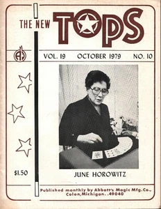 The New TOPS - October 1979 - Magic Magazine - Cover: June Horowitz - Picture 1 of 1