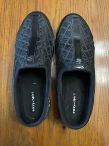 Mules Easy Spirit Nero Comfort Slip On Viaggio12 Taglia 9 - Foto 1 di 7