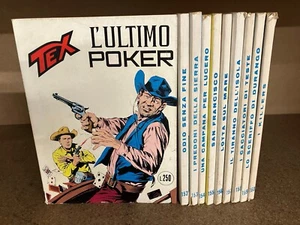 TEX Dal n. 151 al 160 Sequenza Completa Araldo 1973 Prima Edizione L. 250 Lotto - Foto 1 di 16