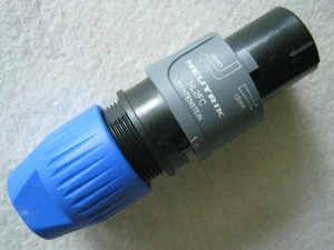 1 x NEUTRIK NL2FC - Speakon Stecker 2-polig NEU - Bild 1 von 3