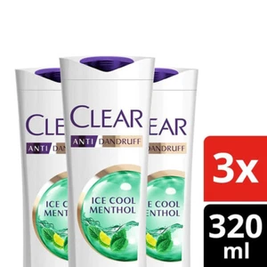 KP Clear Fresh Menthol Cooling Sensation Removes and Prevents Dandruff @320 ml - Picture 1 of 3