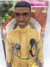 Barbie Careers Ken Firefighter Doll You Can Be Anything Mattel 7ep8zs1