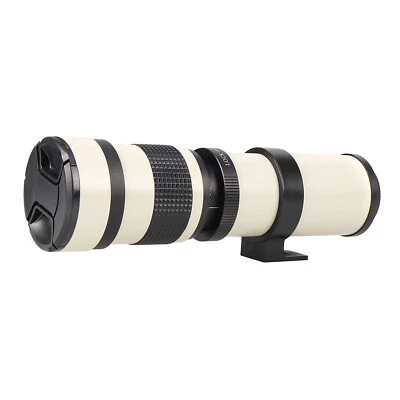 420-800mm f/8.3 Super Telephoto Zoom Lens & T2 for Canon EOS 5D3 800D 70D 1200D - Image 1 of 4