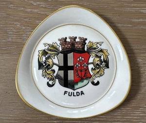 MCM FULDA Wappen Lindnet Kueps Bavaria Germany 257 5 Handbemalt Hängeteller - Bild 1 von 24