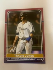 Travis Jones 2019 Northwest Arkansas Naturals Team Card