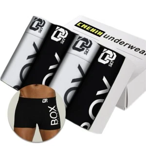 4 Stück Calzoncillos De Algodón Suave Para Hombre Bóxer Ropa Interior Masculina Set - Bild 1 von 8
