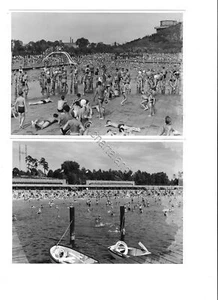 Lotto 2 foto Berlino - Strandbad Wannsee - 1954 - Picture 1 of 1