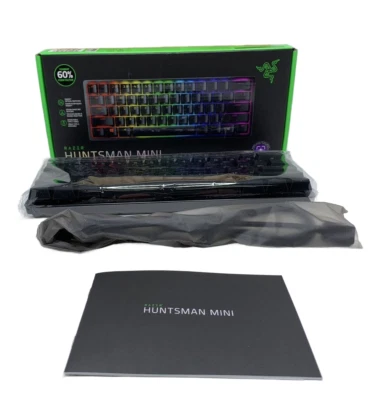 Razer Huntsman Mini 60% Optical Gaming Keyboard - Black (RZ03-03390500-R3U1) - Image 1 of 4