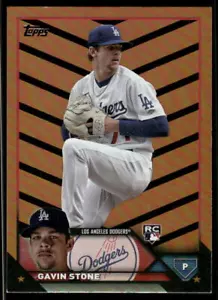 2023 Topps Update #US70 Gavin Stone Orange and Black Foil - Bild 1 von 2