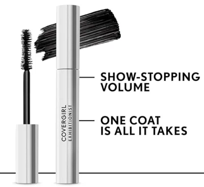 COVERGIRL Exhibitionist  Mascara, 825 Very Black, 0.14 oz 3 Pack - Image 1 of 3
