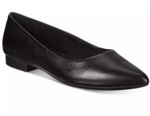 Bella Vita Women's Vivien Ballet Flats Slip On Pointed Toe Casual Soft Black 8.5 - Picture 1 of 6