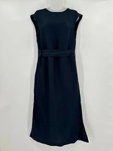 Eien29 Women's Navy Blue Sleeveless Midi Dress in Navy Blue sz F NWT eien 29 XS - Picture 1 of 7