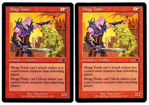 Mogg Toady - Urza's Legacy 1999 MTG Red Common Creature NP - Picture 1 of 1