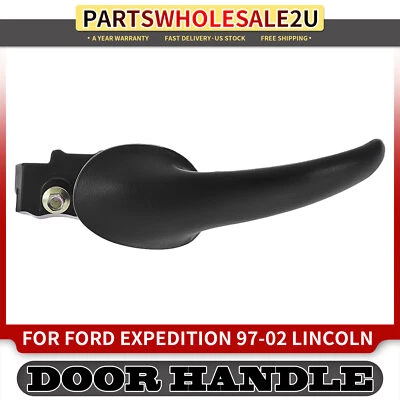 Manija de puerta interior delantera/trasera izquierda negra para Ford Expedition 1997-2002 Foto 1 de 4