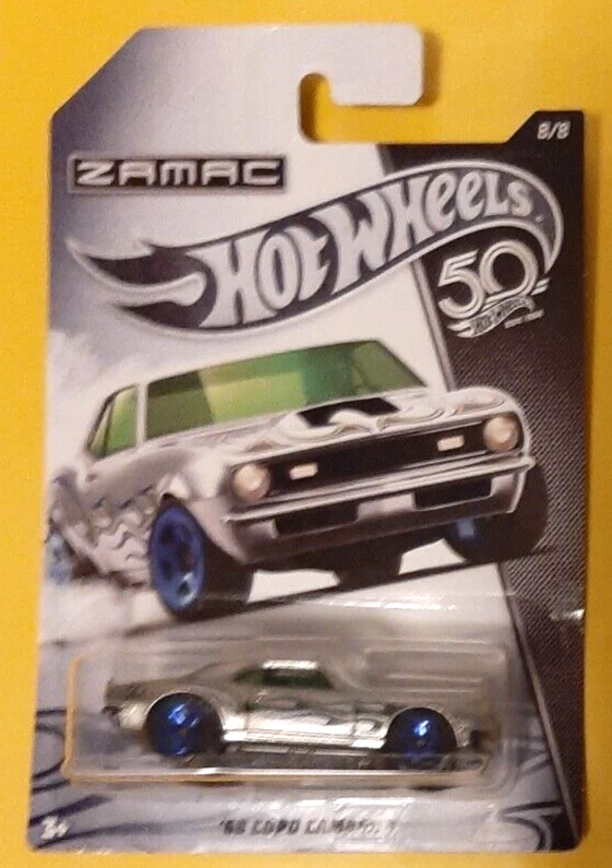 Hot Wheels 50th Anniversary Zamac - '68 Copo Camaro  8/8 - Immagine 1 di 1
