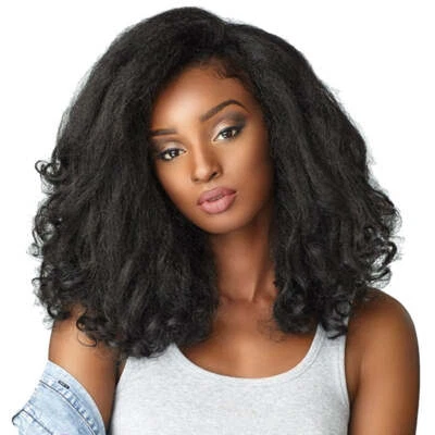 Sensationnel Instant Weave Curls Kinks & CO Synthetic Half Wig - RAIN MAKER - Image 1 of 4