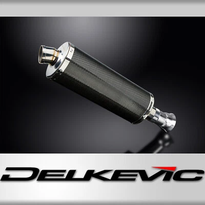 Kit silenciador de escape de carbono ovalado de 14" Slip On KTM 1290 Super Duke 2014-2019 Foto 1 de 4