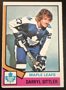 1974-75 Topps Darryl Sittler 40 HOF - Picture 1 of 2