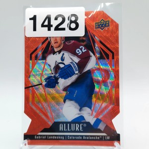  2022-23 Allure  Gabriel Landeskog Orange Slice Colorado Avalanche SP