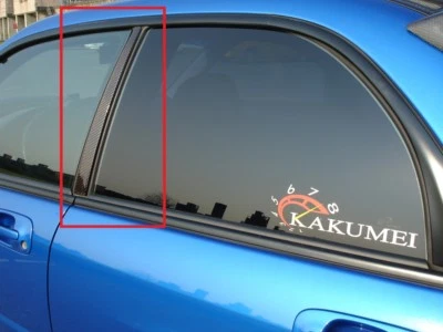 PUERTA FIBRA CARBONO PILAR B 3M AJUSTE 02 03 04 05 06 07 IMPREZA WRX STi SEDÁN GDAGDB Foto 1 de 4