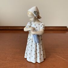 B&G Denmark Bing & Grondahl #1721 Porcelain Mary with Doll Figurine 7 3/8” Tall