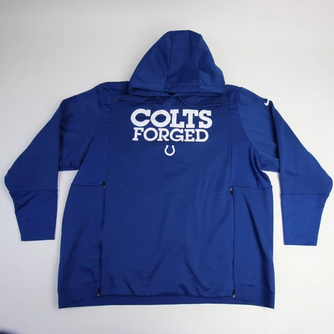 Indianapolis Colts Nike NFL On Field Apparel Sweatshirt Men's Blue Used Cover