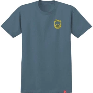Spitfire Lil Bighead T-Shirt - Size: Small Blue/Yellow - Picture 1 of 1