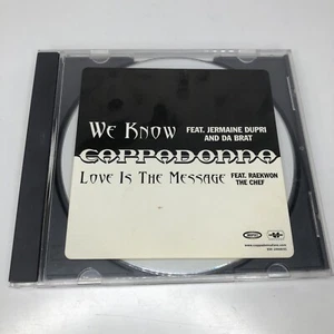 Wu tang Clan CAPPADONNA Love is Message / We Know PROMO DJ CD single Da brat - Picture 1 of 6