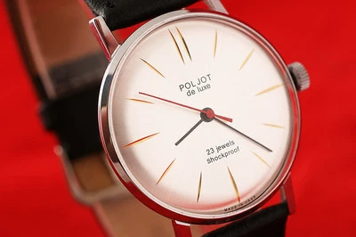 Luch - Poljot De Luxe cal. 2209 Ультратонкий Русский СССР роскошный стиль наручные часы - Изображение 1 из 4